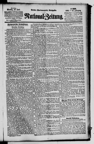 Nationalzeitung vom 22.06.1896