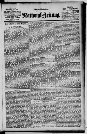 Nationalzeitung on Jun 23, 1896