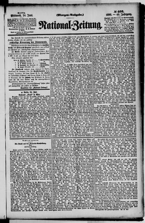Nationalzeitung vom 24.06.1896