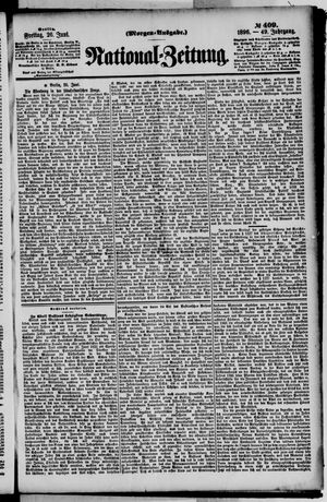 Nationalzeitung vom 26.06.1896
