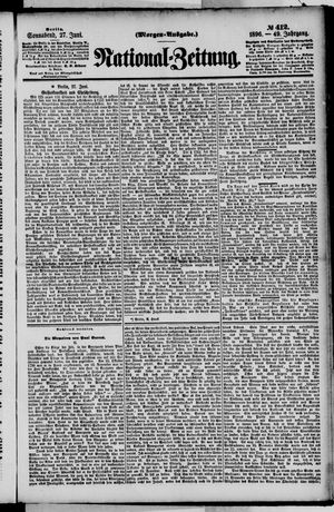 National-Zeitung vom 27.06.1896