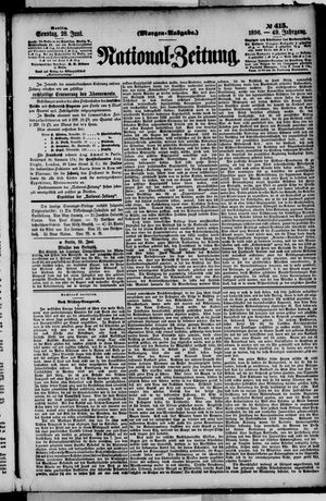 Nationalzeitung on Jun 28, 1896