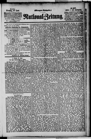 National-Zeitung vom 30.06.1896