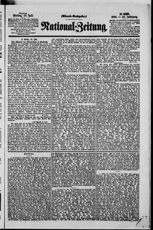 National-Zeitung vom 10.07.1896