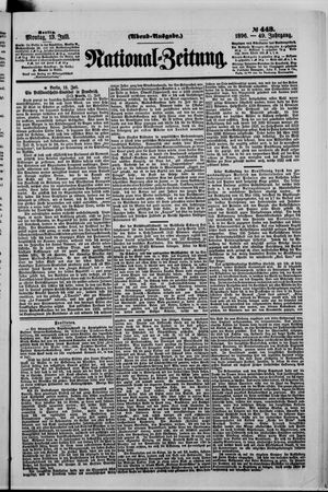 Nationalzeitung vom 13.07.1896