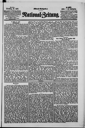 National-Zeitung vom 21.07.1896