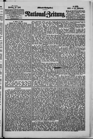 National-Zeitung vom 31.07.1896