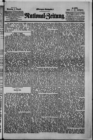 National-Zeitung on Aug 2, 1896