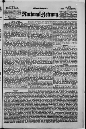 Nationalzeitung vom 03.08.1896