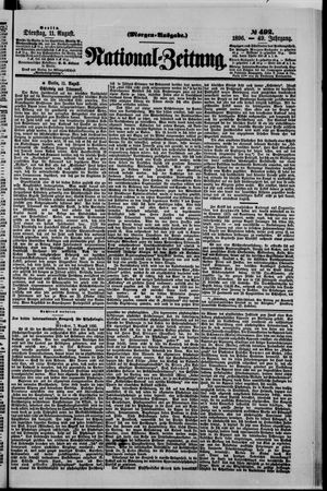 Nationalzeitung vom 11.08.1896