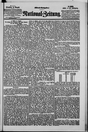 Nationalzeitung vom 11.08.1896