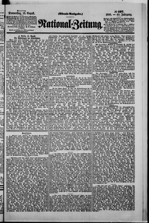 National-Zeitung on Aug 13, 1896
