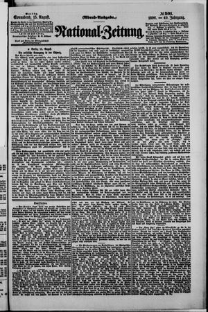 National-Zeitung vom 15.08.1896