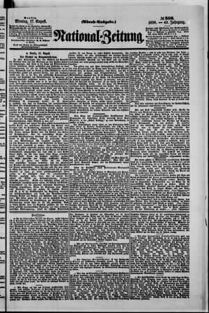 National-Zeitung vom 17.08.1896