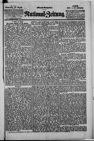 National-Zeitung vom 20.08.1896