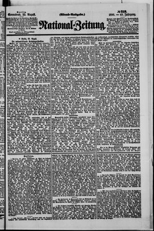 National-Zeitung vom 22.08.1896