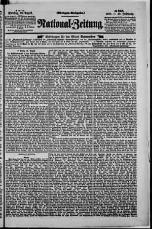 National-Zeitung vom 25.08.1896