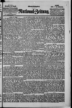National-Zeitung vom 25.08.1896
