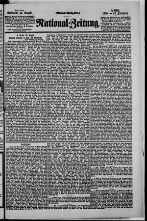 National-Zeitung vom 26.08.1896