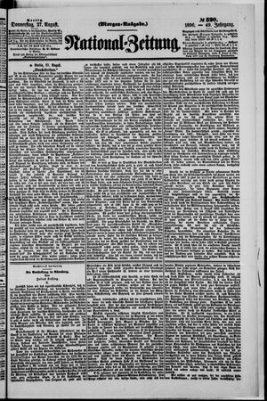 National-Zeitung on Aug 27, 1896
