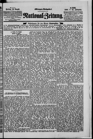 National-Zeitung on Aug 28, 1896