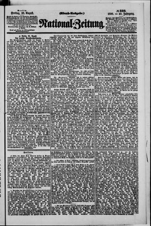 National-Zeitung on Aug 28, 1896