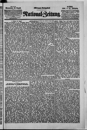 National-Zeitung vom 29.08.1896