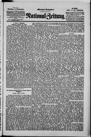 National-Zeitung vom 08.09.1896