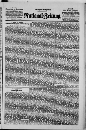 National-Zeitung on Sep 17, 1896