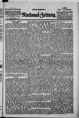 National-Zeitung on Sep 17, 1896