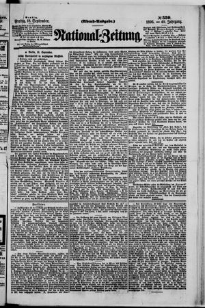 National-Zeitung vom 18.09.1896