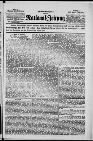 National-Zeitung vom 28.09.1896
