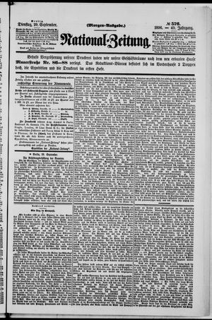 National-Zeitung on Sep 29, 1896