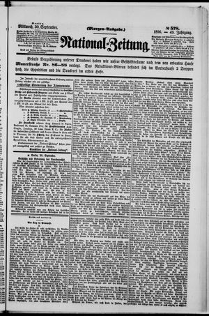 National-Zeitung vom 30.09.1896