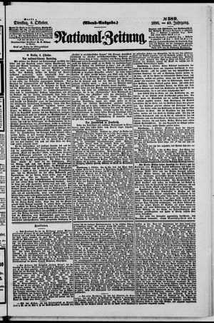 National-Zeitung vom 06.10.1896