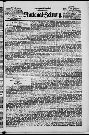 National-Zeitung vom 07.10.1896