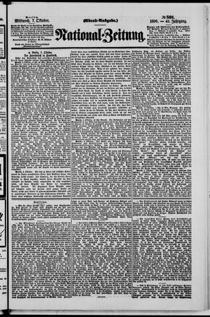 National-Zeitung vom 07.10.1896