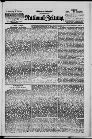 Nationalzeitung vom 08.10.1896