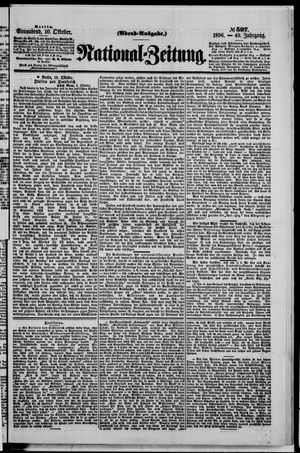 National-Zeitung vom 10.10.1896