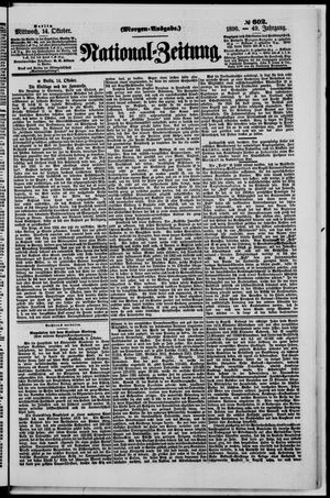 National-Zeitung vom 14.10.1896