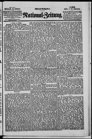 National-Zeitung vom 14.10.1896