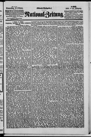 National-Zeitung vom 15.10.1896