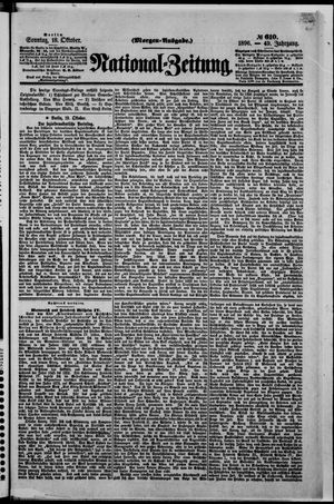 National-Zeitung vom 18.10.1896