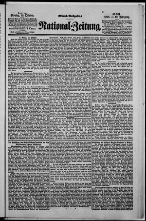 National-Zeitung vom 19.10.1896