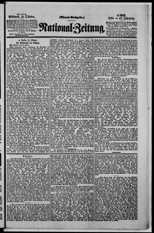 National-Zeitung vom 21.10.1896