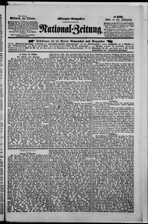 National-Zeitung on Oct 28, 1896