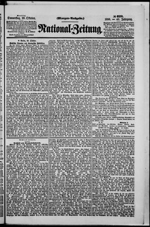 National-Zeitung on Oct 29, 1896