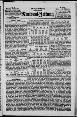 National-Zeitung vom 03.11.1896