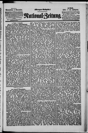 National-Zeitung vom 07.11.1896