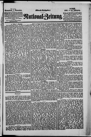 National-Zeitung vom 07.11.1896